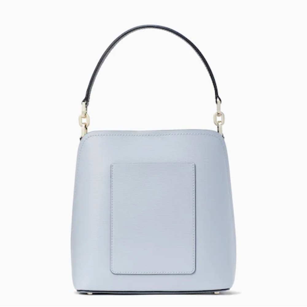 Kate Spade Darcy Small Bucket Shoulder Bag Pale Hydrangia Multi - Picture 16 of 16